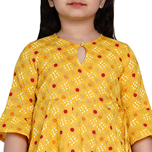 Image of Bitiya By Bhama Girl's Cotton Kurta Sets