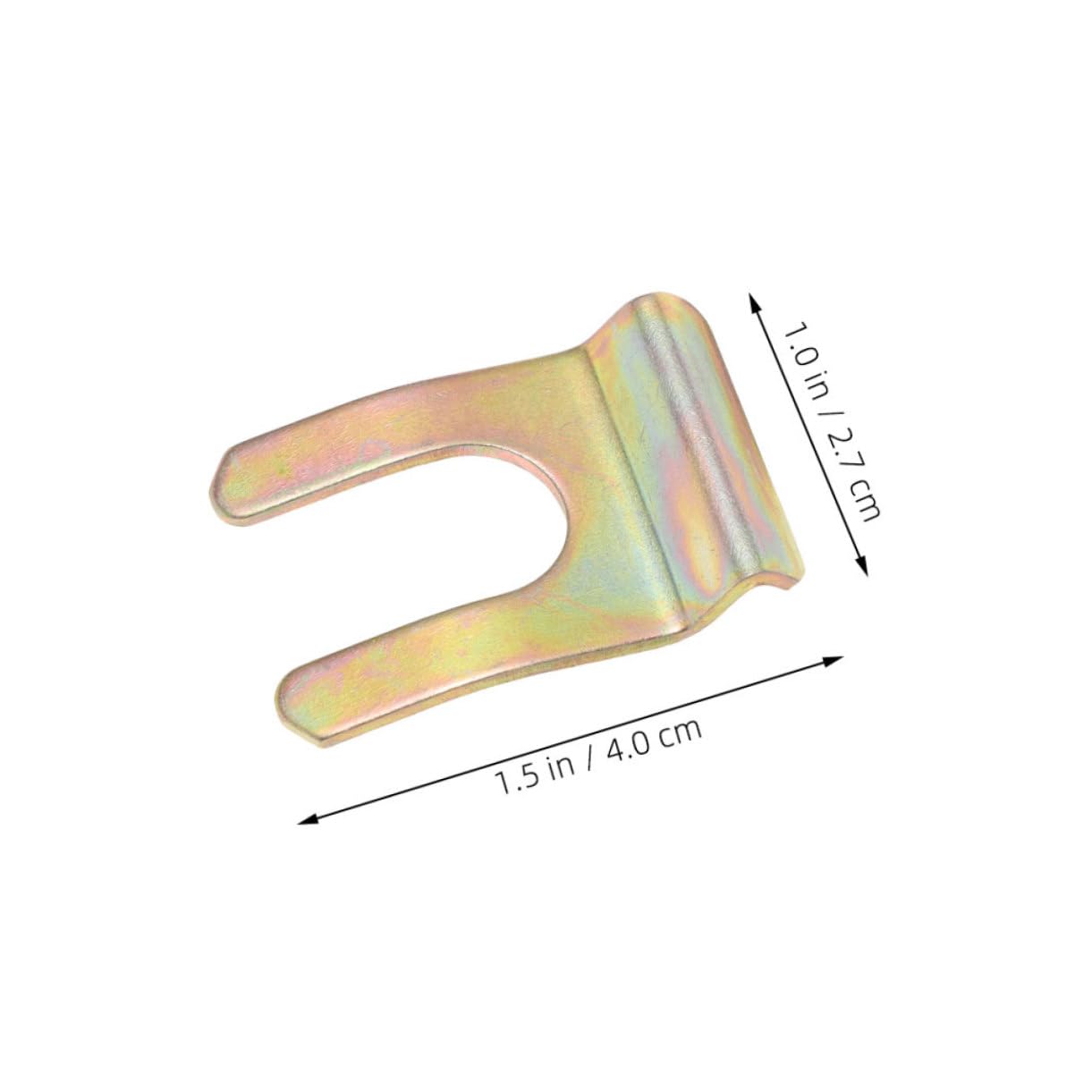 STOBAZA Brake Hose Clamp 6 Pack Clamps for Bike Line Clamp u Shaped Retainer Clips