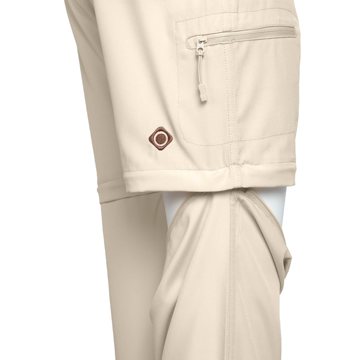 Izas Blois W Pantalón Desmontable para Mujer, Versátil y Funcional. Convertibles en Pantalón Corto. Bolsa Incorporada. Ideal para Aventuras al Aire Libre