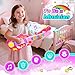 Kids Guitar Toy for 3 Year Old Girl Gift 2-in-1 Electric Guitars with Piano Mode for Toddlers Light Up Music Toys for 3 4 5 Year Old Girls Boys Gifts
