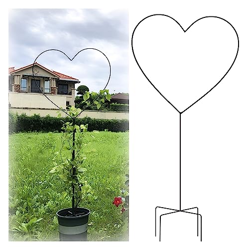 41-Inch Heart Garden Trellis