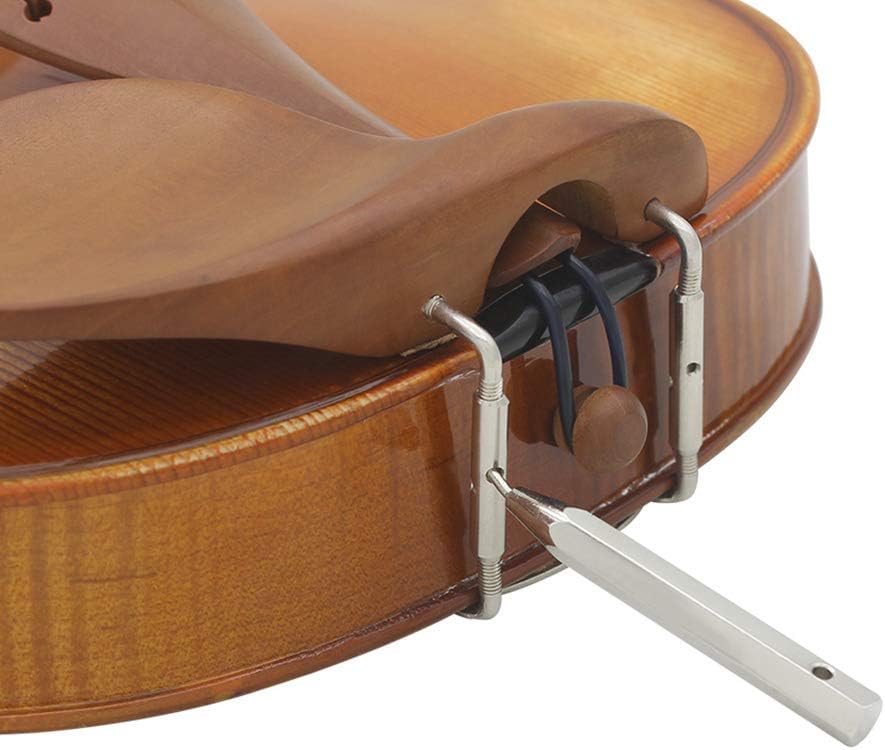 Violin Chin Rest Screwdriver, Stainless Steel Anti Chinrest Screw Wrench Tool for Violin Accessory Chin Rest Tool
