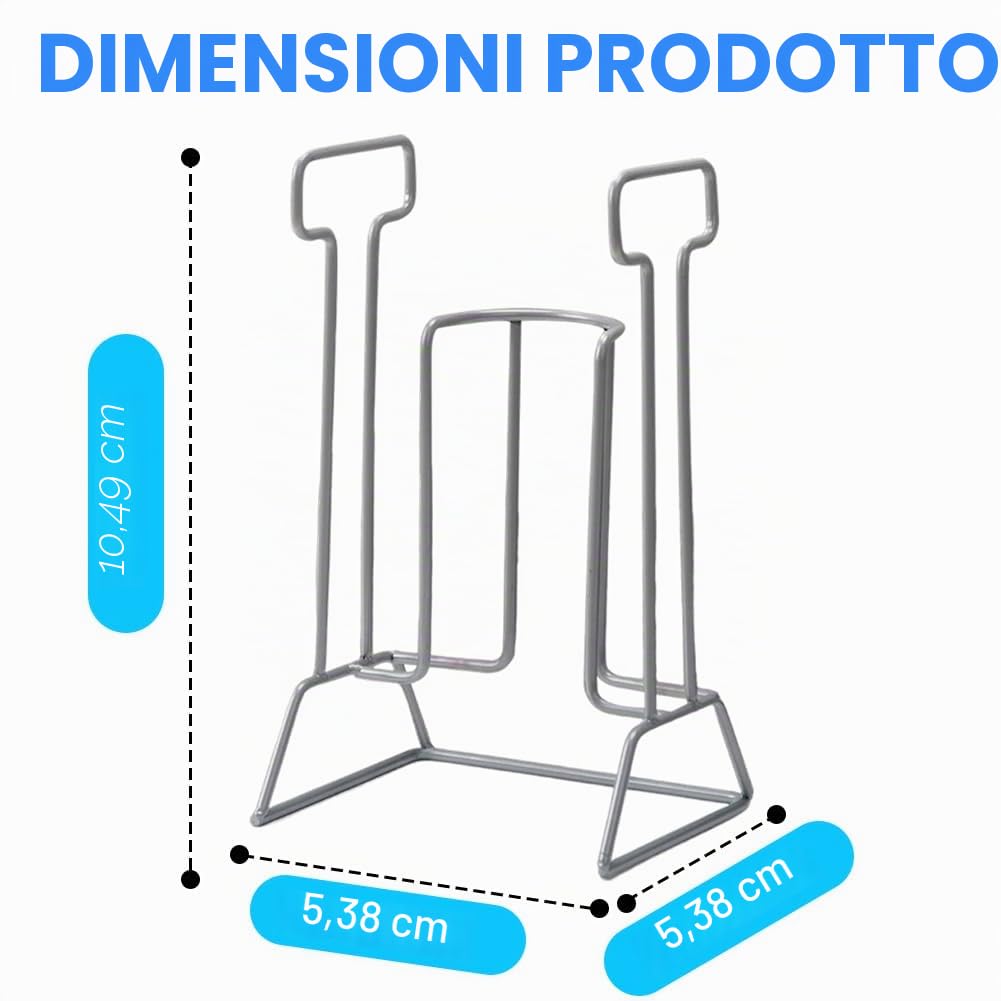 Supporto per calze, aiuto per calze a compressione, supporto per calze in metallo, per anziani, donne incinte e persone con mobilità ridotta dopo l'intervento chirurgico all'anca