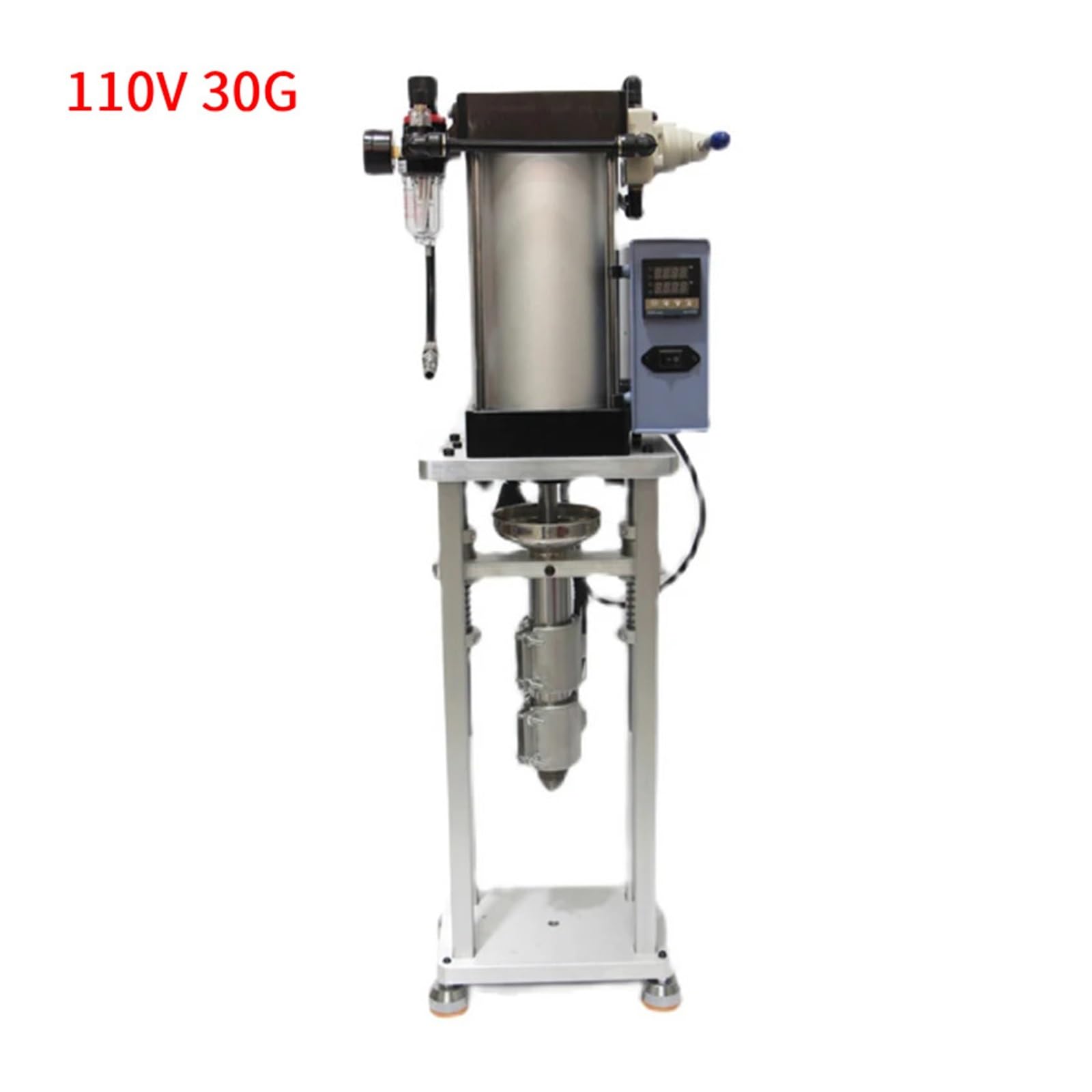 Macchina per stampaggio a iniezione verticale - Iniettore in plastica polimerica da tavolo per ABS da 20 g/30 g/50 g - 220 V/110 V (30 g 110 V)
