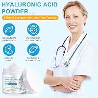 Hyaluronic Acid Powder for Face & Skin - High Purity DIY Serum & Moisturizer for Face, Deep Hydration, Anti-Aging, Water-Soluble, Preservative-Free for All Skin Types (4.23oz) — image 8