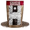 Schwarzer Pfeffer ganz 250g | Gourmet Pfeffer schwarz inkl. Gratis Ratgeber | Qualitäts Pfefferkörner für Pfeffermühle…