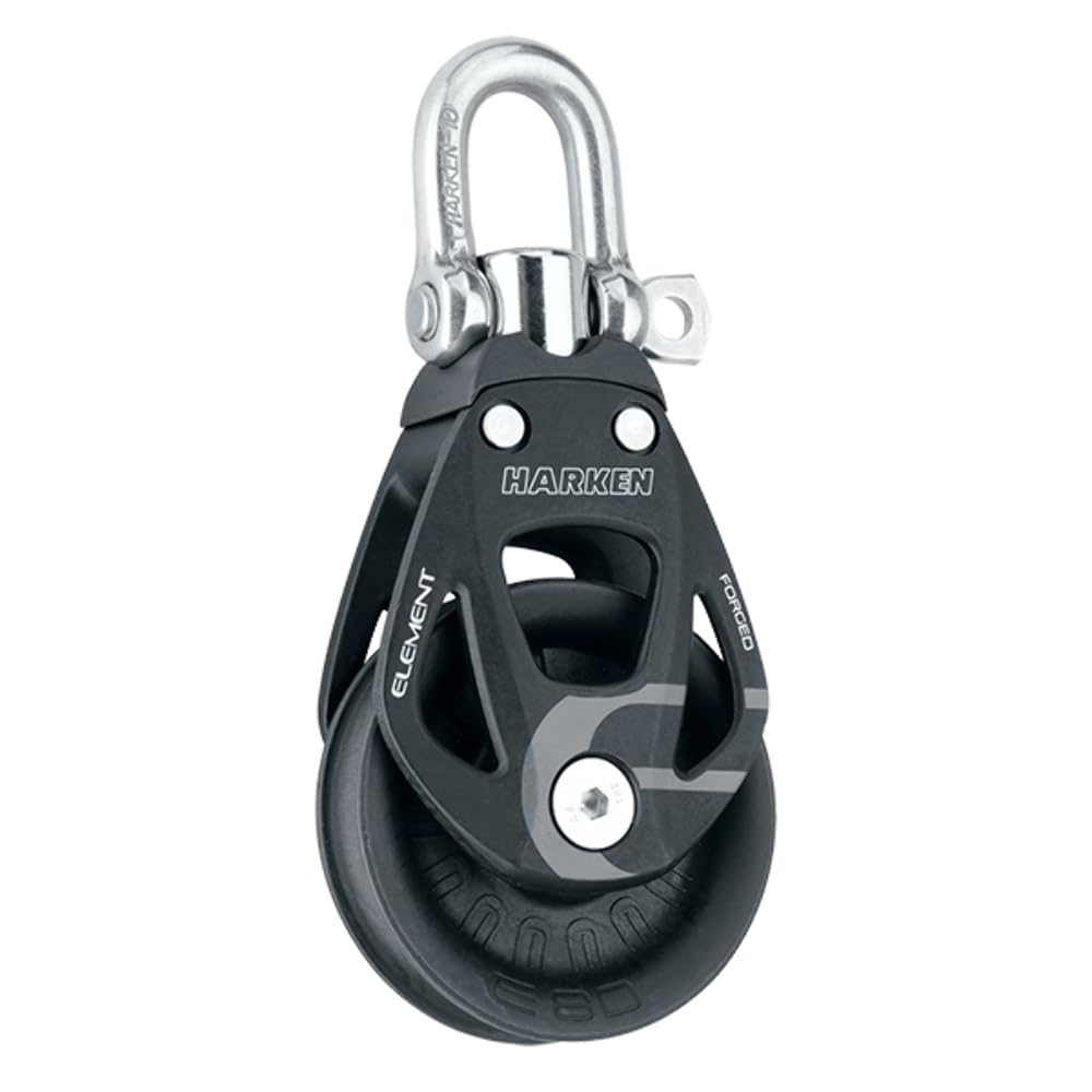 HARKEN Premium Sailing 80mm Element Swivel Boat Block, Part 6290