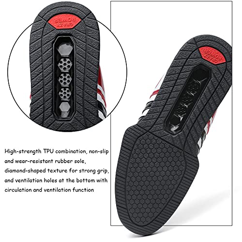 Foto von Gewichtheberschuhe,Weightlifting,Powerlifting & Bodybuilding Shoes,Squat Schuhe,Herren Frauen Gewichtheben Schuhe,Cross-Trainingsschuhe Leichtgewicht Rutschfestes Fitness,Gewichthebers Sports,37-45 EU