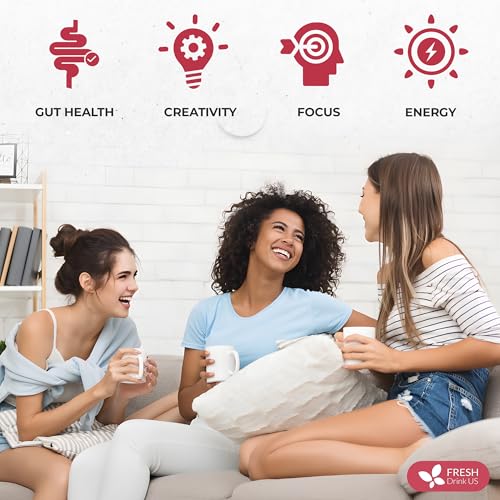 Image of FreshDrinkUS, Premium Collagen Herbal Tea - 30 Tea Bags | Cinnamon Stick, Hibiscus, Dandelion Root, Moringa Leaves, Rose Hip, Ginger, Fennel Seed, Boswellia | Caffeine-Free, Natural Flavorful Blend