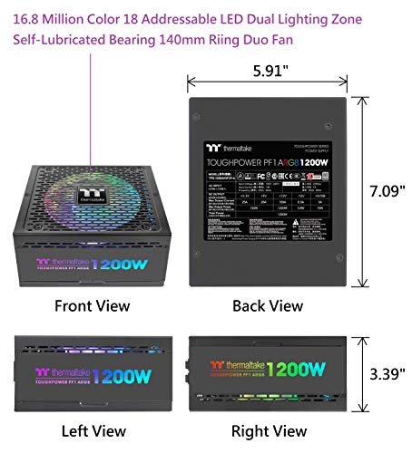 Build My PC, PC Builder, Thermaltake Toughpower PF1 ARGB
