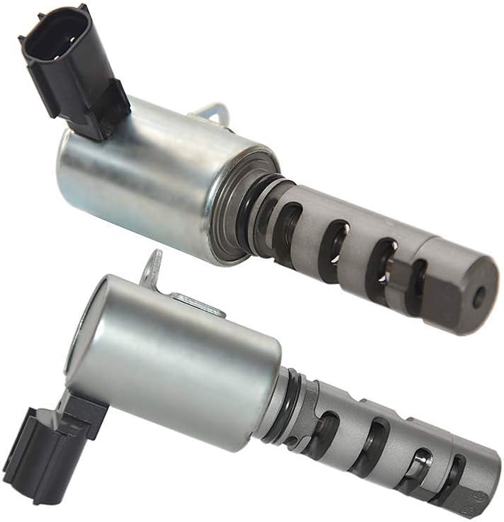 Pair Left & Right Engine Variable Valve Timing (VVT) Solenoid For Toyota, Avalon, Sienna, Highlander, Lexus, ES300, ES330, RX300, RX330, RX400H, 3.0 3.0L Replaces 15330-0A010, 153400A010