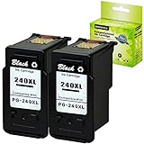 GREENCYCLE Re-Manufactured PG-240XL 240 XL Ink Cartridge Compatible for Canon PIXMA MG3620 MG4220...