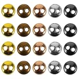 Artisanat durable : fabriqués avec un savoir-faire durable, ces boutons sont durables et finement détaillés, garantissant un produit durable, des boutons de mini poupée de bricolage, un décor de scrapbooking de boutons