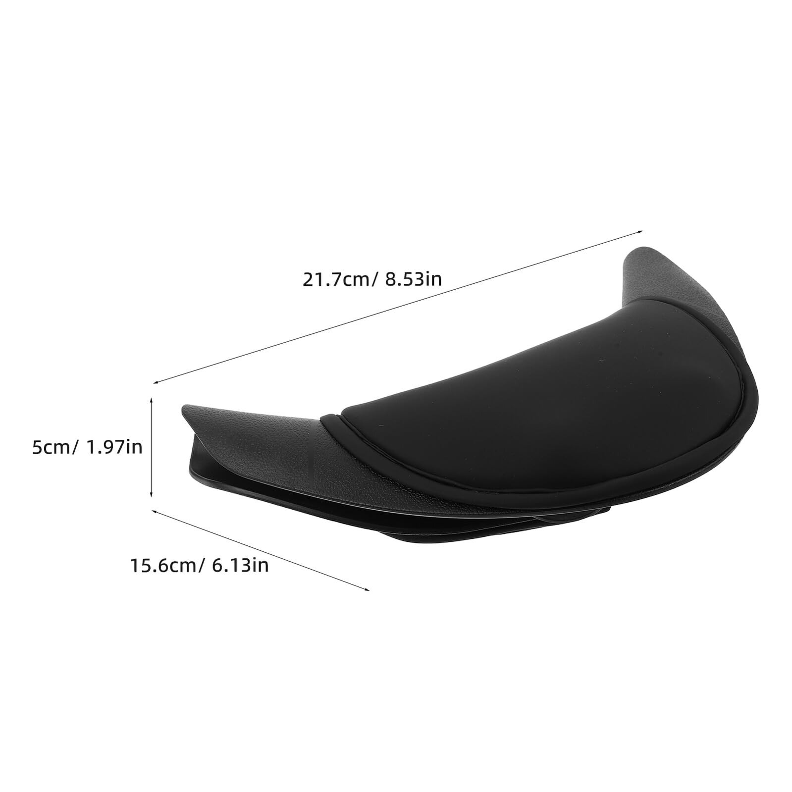 Reposacabezas Tipo Gel para Lavabo de Peluquería, Negro