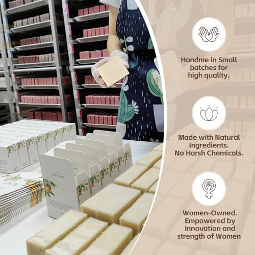 Juego de 5 jabones naturales de Natural Amor - Oferta especial