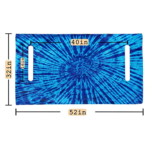 Intermaka Golf Cart Seat Blanket, Golf Cart Seat Towel For 2-Person Seats Club Car, Universal Golf Cart Accessories, 52X32'', Machine Washable (Tie Dyeing) #TOP5