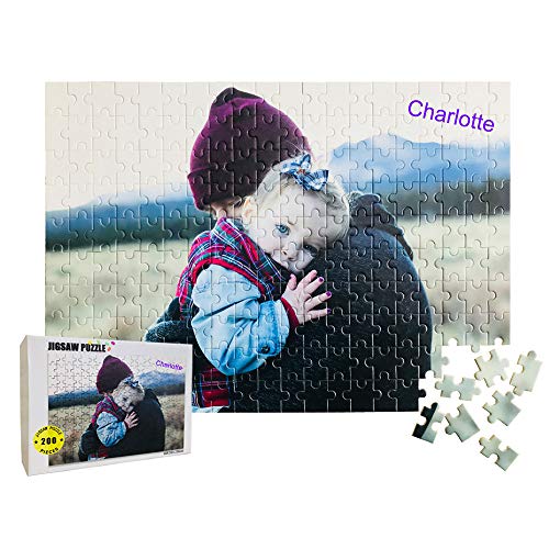 MXCUSTOM Personalisierte Puzzle 200 Teile, Fotopuzzle Erwachsene mit Eigenem Foto Bild Text zum Selbstgestalten Puzzel Querformat Horizontal (PUZ-200-H) MXCUSTOM Personalisierte Puzzle 200 Teile, Fotopuzzle Erwachsene mit Eigenem Foto Bild Text zum Selbstgestalten Puzzel Querformat Horizontal (PUZ-200-H)