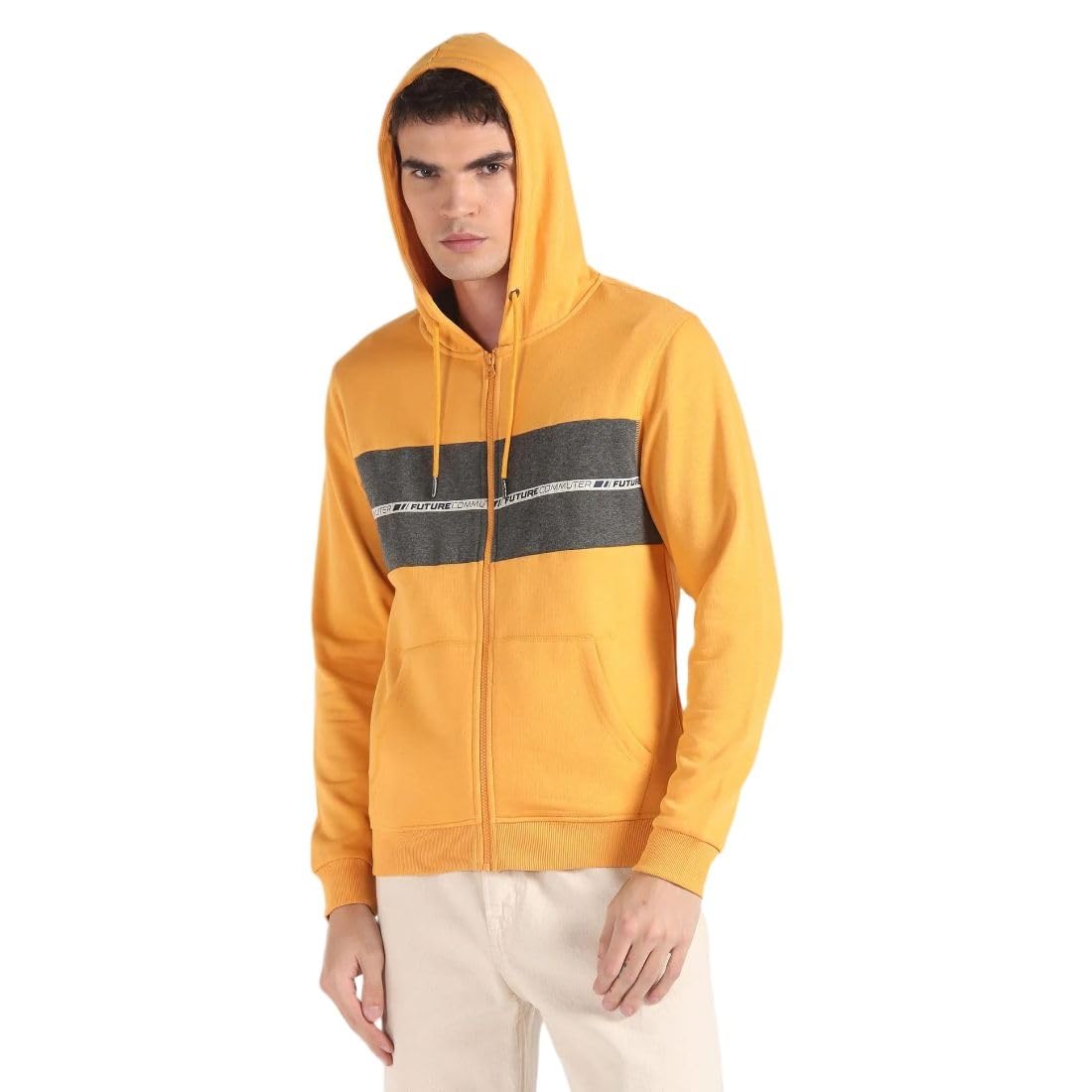 flying machine Men's Regular Fit Sweatshirt| Colour Blocked-picture-19