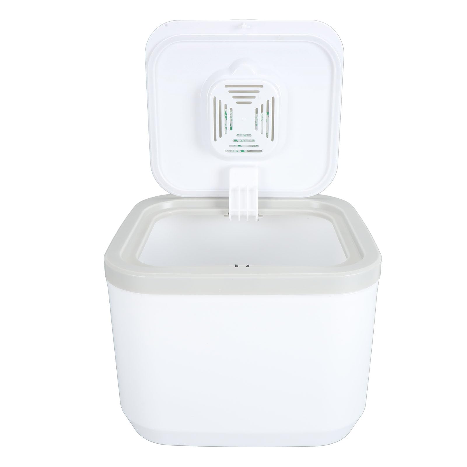 Saluaqui Large Capacity Airtight Rice Container With Lid - Stackable Rice Storage Box For Flour, Sugar, Grains - 10Kg/22.0Lb Food Grade (5Kg/11.0Lb Capacity)