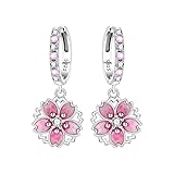 SOUTHPLUS Pendientes de plata de ley 925 con diseño de mariposa, pendientes de libélula, pendientes de plata 925, pendientes colgantes para mujer, regalo para mujeres, novias, niñas, con caja de