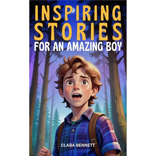 Inspiring Stories for an Amazing Boy Audiolibro Por Clara Bennett arte de portada