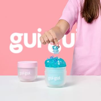 Gui·gui Shimmer Slime Kit, Exclusive Deluxe Twin Pack, with Glitter, Pearls & Collectible Figures, Ages 6+