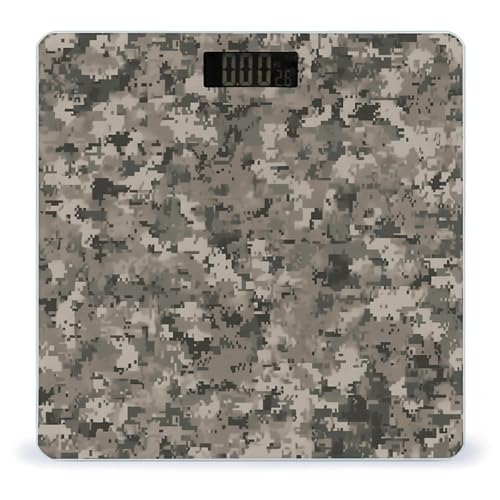 Báscula Digital de Baño Camuflaje Digital Army miniatura 1