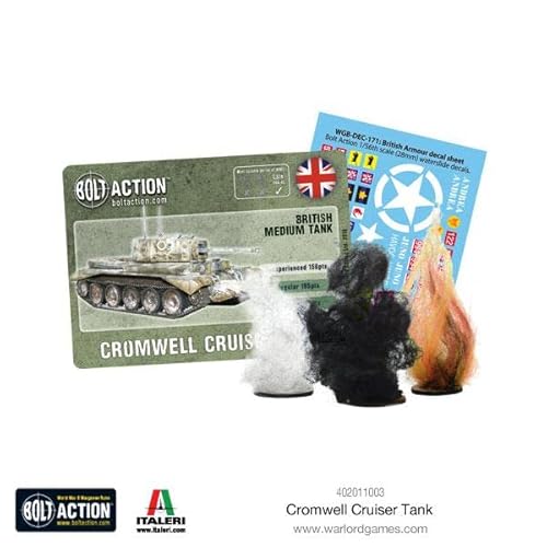 Bolt Action Cromwell Cruiser Tank 1:56 Wwii Military Wargaming Plastic Model Kit #TOP4