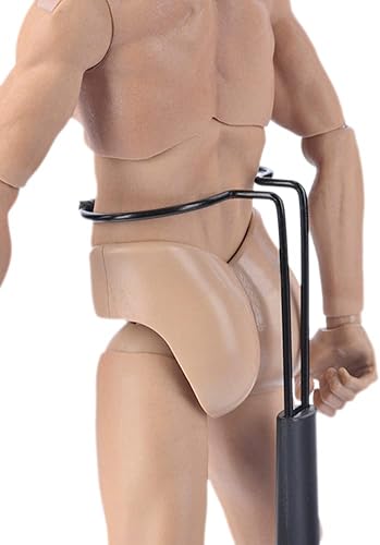 Miniatura 7 de 5 Uds Muñecas Soporte Soporte de Plástico Figura de Acción Soporte Escala 1/6 Ajustable en Forma de Anillo Figuras de Acción Pantalla Base Negro