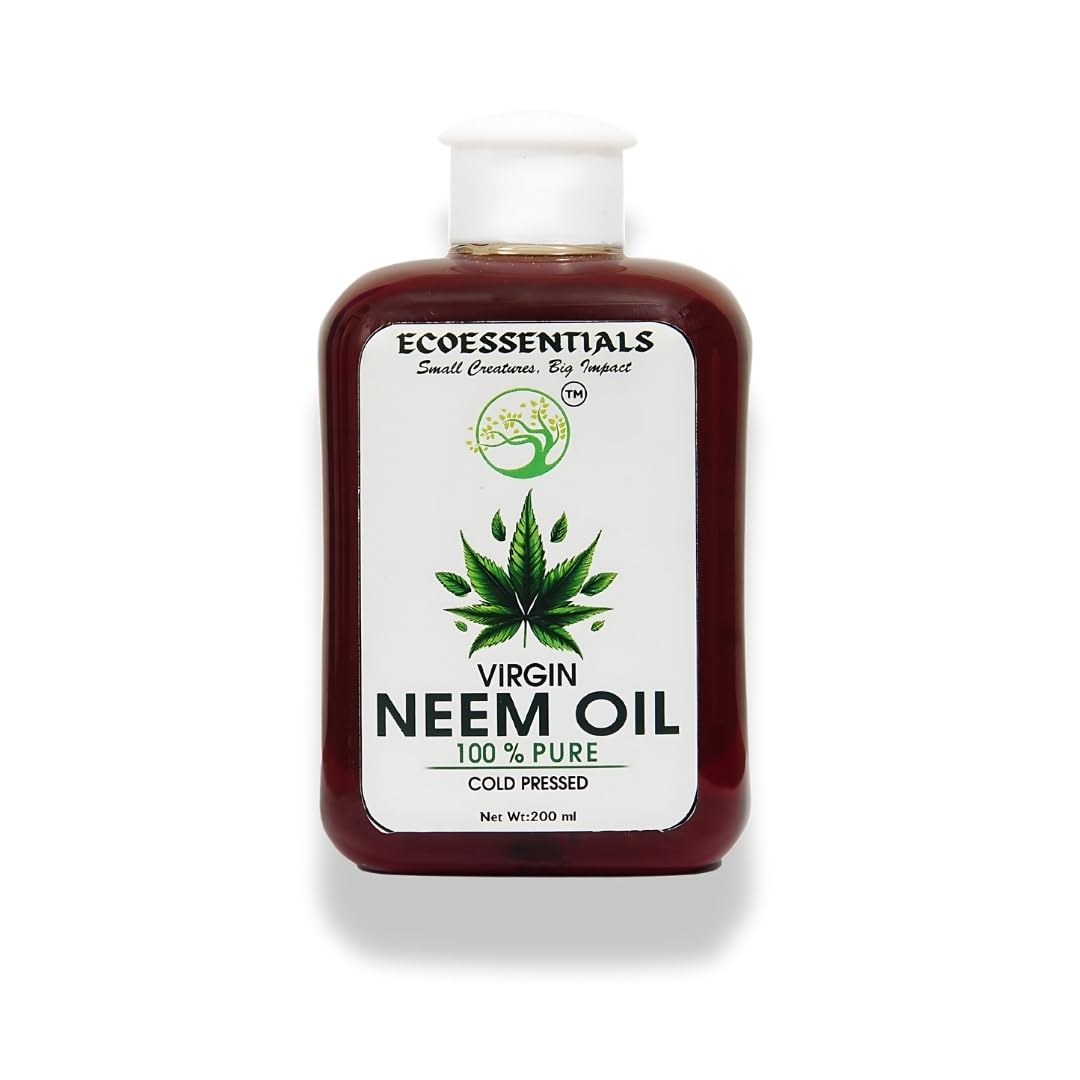 EcoEssentials Organic Neem Oil 200 ml (Concentrated)| Insecticide,Fungicide,Mosquito repellent |Kitchen,Indoor,Outdoor| Eliminate aphids, whiteflies, mealy bugs, mildew| Insect spray 10000 ppm (B0D49WDMZP) Amazon Price History, Amazon Price Tracker
