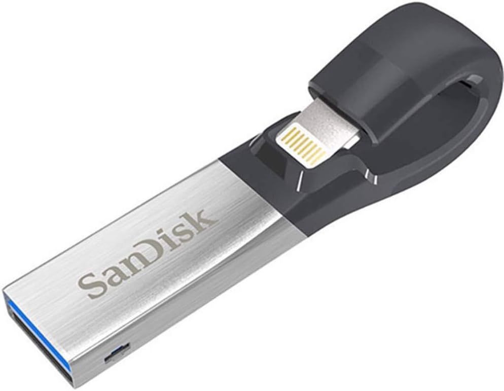 SanDisk 128GB iXpand Flash Drive for iPhone and iPad - SDIX30C-128G-GN6NE