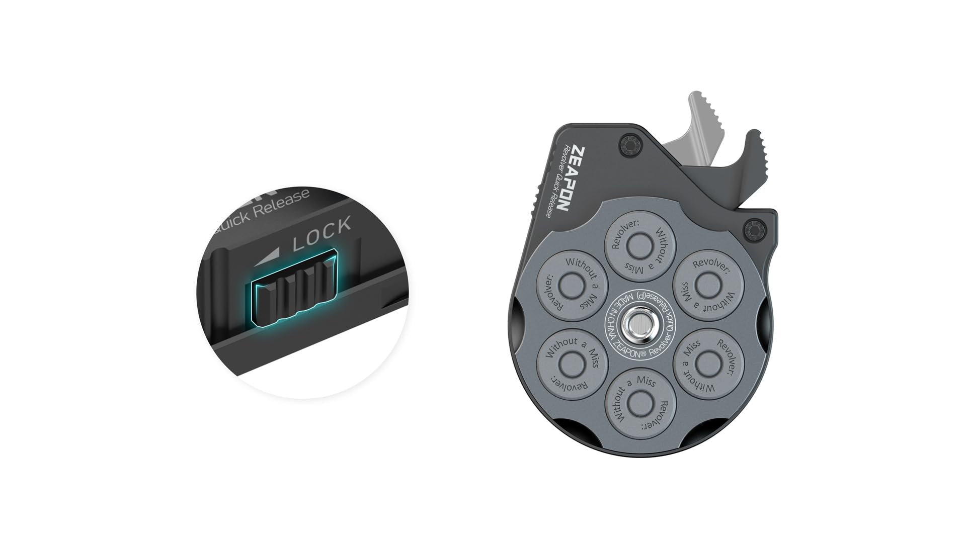 Amazon | ZEAPON ジーポン Revolver Quick Release リボルバークイック