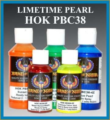 House of Kolor Limetime Pearl Pbc38/Pbc-38 4 Oz. Paint
