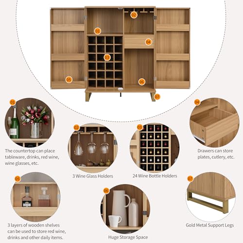 Coffee-Bar-Cabinet-425-Wine-Bar-Cabinet-Home-Kitchen-Buffet-Cabinet-wStorage-Shelves-for-Dining-Room Coffee Bar Cabinet 425 Wine Bar Cabinet Home Kitchen Buffet Cabinet wStorage Shelves for Dining Room