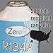 ZeroR® R134a Refrigerant for MVAC use in a 12oz Self-Sealing Container (3 Pack)
