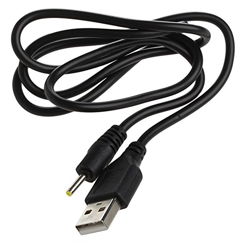 USB Cable,5V 2A AC 2.5mm to DC USB Power Supply Charger Adapter Jack Plug for Tablet