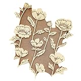 Stampa versatile: i nostri timbri in legno Herbarium di grande formato sono perfetti per la stampa tessile e altre superfici. I disegni di grandi dimensioni rendono la timbratura un gioco da ragazzi e lasciano libero sfogo alla tua creatività.