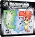 NHL No team Masterpiece 500Pc 24" X 18" Sports Map Puzzle, One Size, Black
