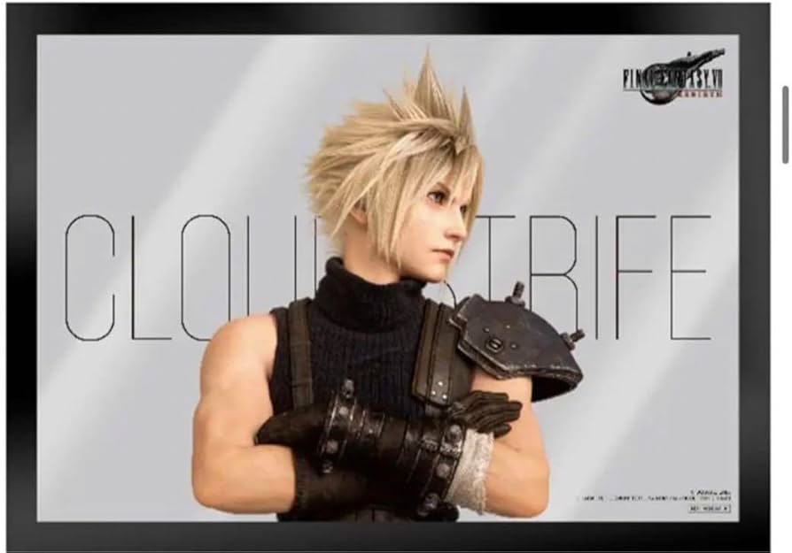 秋*)様 ファイナルファンタジー 7 リバース　クラウド　パブ　ミラー クラウド ファイナルファンタジーⅦ リバース オリジナルパブミラー FF