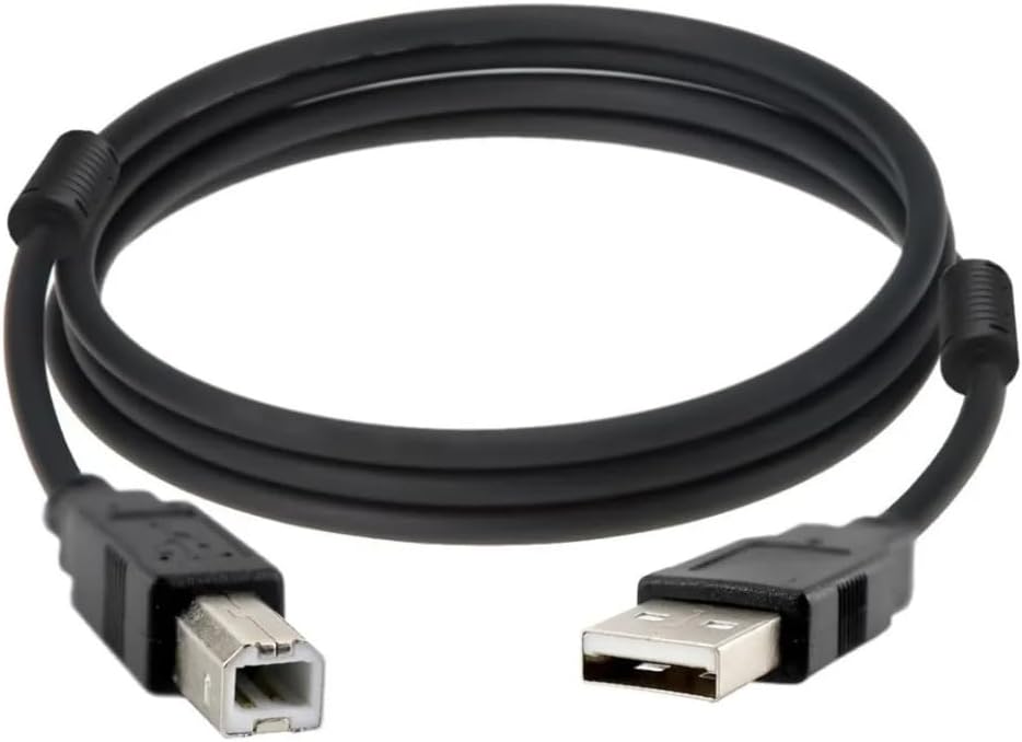 Cabo USB para Impressora, USB A Macho para USB B Macho 2.0, 1,5 metros