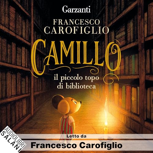 『Camillo il piccolo topo di biblioteca』のカバーアート