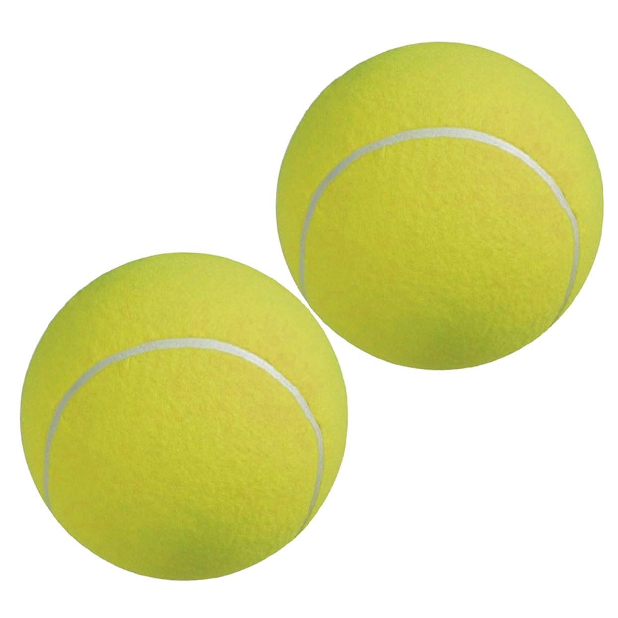 VICASKY Palla da Tennis Gigante 9.5 Pollici 24cm in Gomma e Fibra Chimica con Ago per Gas, Morbida e Flessibile per Cuccioli e Ragazzo Ragazza
