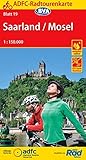 ADFC-Radtourenkarte 19 Saarland /Mosel 1:150.000, reiß- und wetterfest, GPS-Tracks Download (ADFC-Radtourenkarte 1:150000)