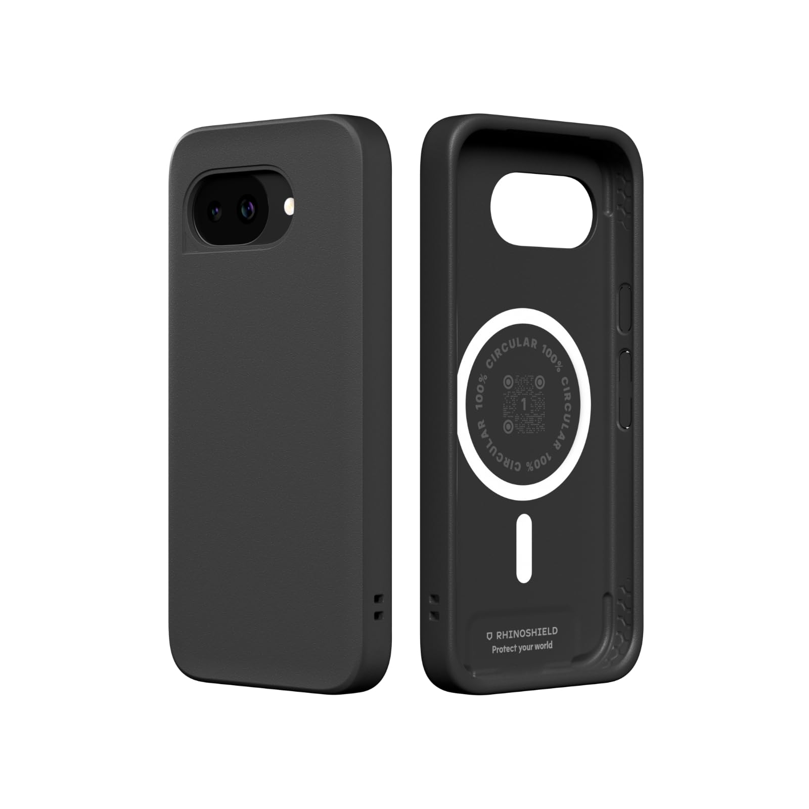RhinoShield Funda SolidX Apta para MagSafe e Pixel 10a | Fuerza magnética superior, protección militar, absorción de impactos, esquinas reforzadas y diseño ligero.