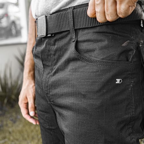 Calça Tática Preta Militar Cargo Masculina (BR, Numérico, 44, Regular, Regular, Preto)