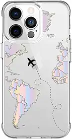 Capa Capinha Anti Impacto para Samsung Galaxy e suas variações Modelo Mapa Mundi Gradiente (A25)