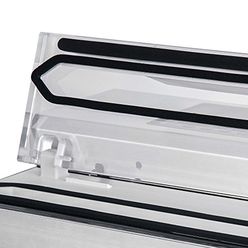 Excalibur Professional Dual Pump Vacuum Sealer Features 5Mm Sealing Width Continuous Use With Pulse Function, Silver #TOP3