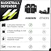 Hikeen Basketball Defender Dummy 4 Pack - Pop Up Safely Simulate Defender - Foldable Training Equipment for Basketball, Soccer, Football and More, 1 Carrying Bag