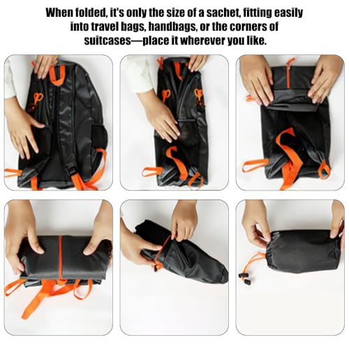 Mochila ligera pequeña impermeable para trekking miniatura 7