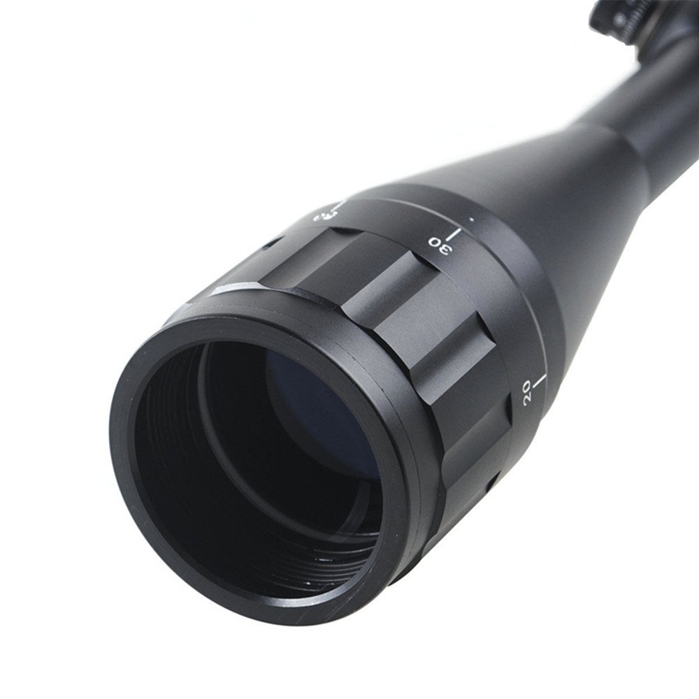Minidiva mil-dot rouge et vert illuminé 6-24x50 optique AOE chasse portée de fusil